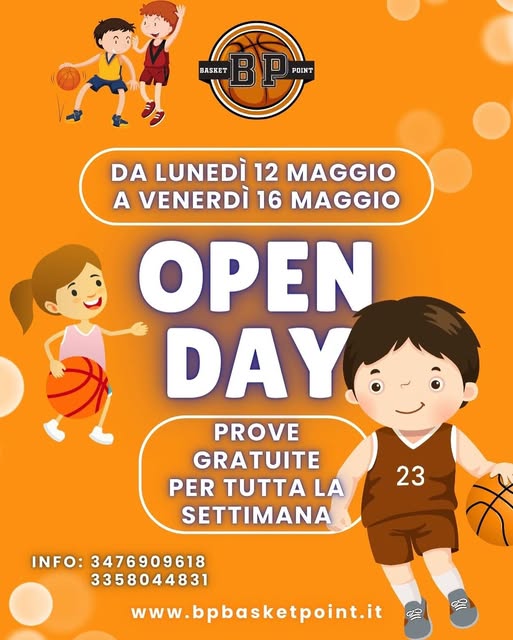 OPEN DAY MINIBASKET