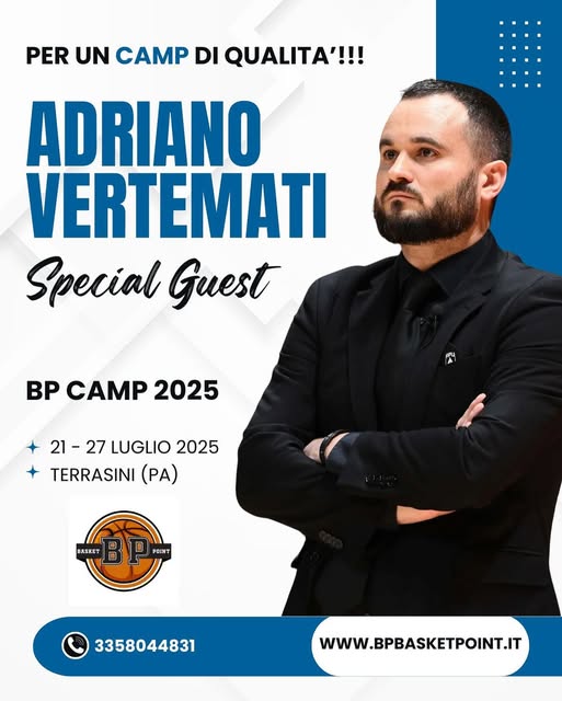 Super ospite al BP CAMP di Terrasini